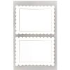 Stationery Paper Poetry | White Scalloped Labels