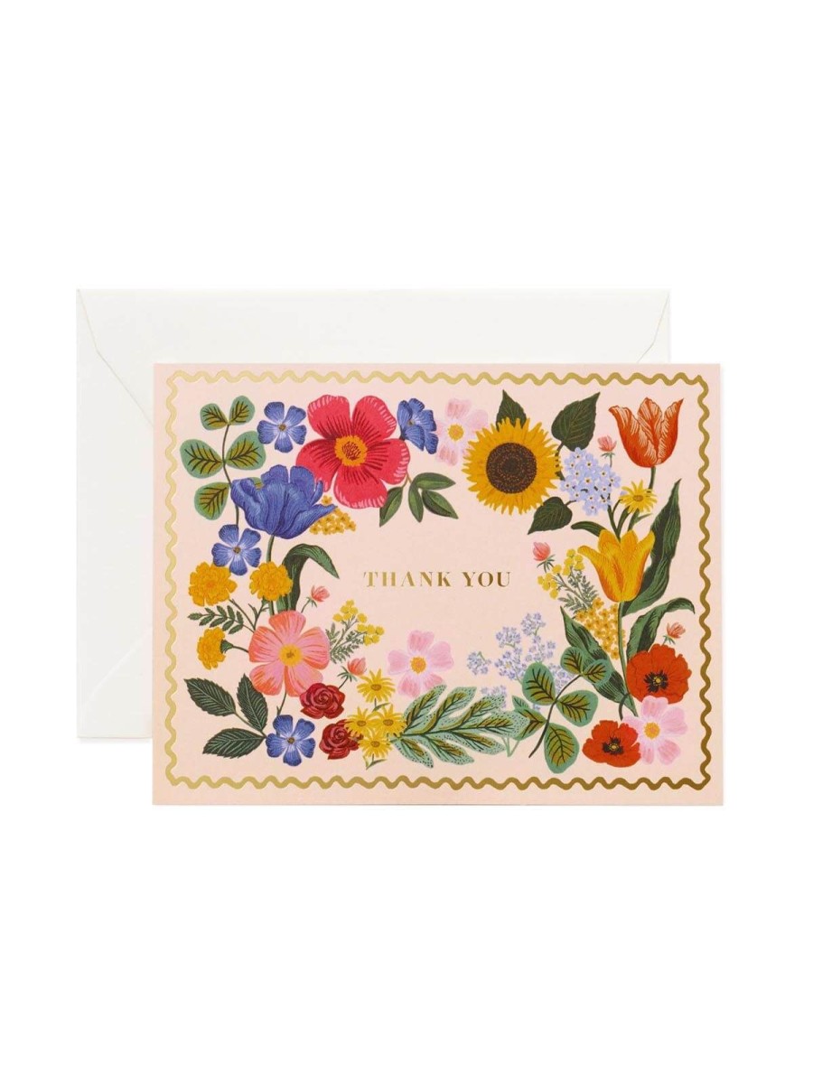 Cards Rifle Paper Co | Rifle Paper Co Blossom Thank You Card Set