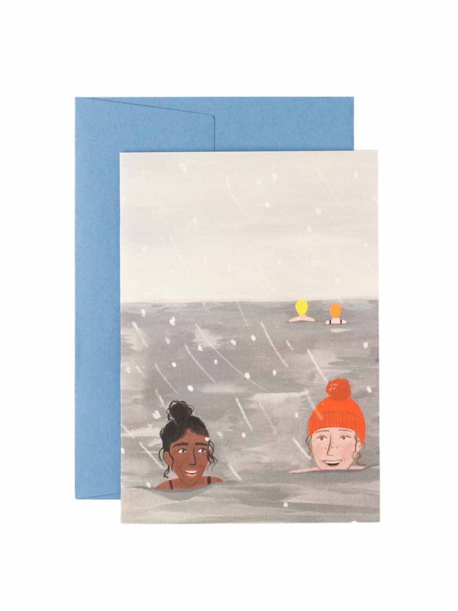 Cards Peggy & Kate | Winter Swimmers Card