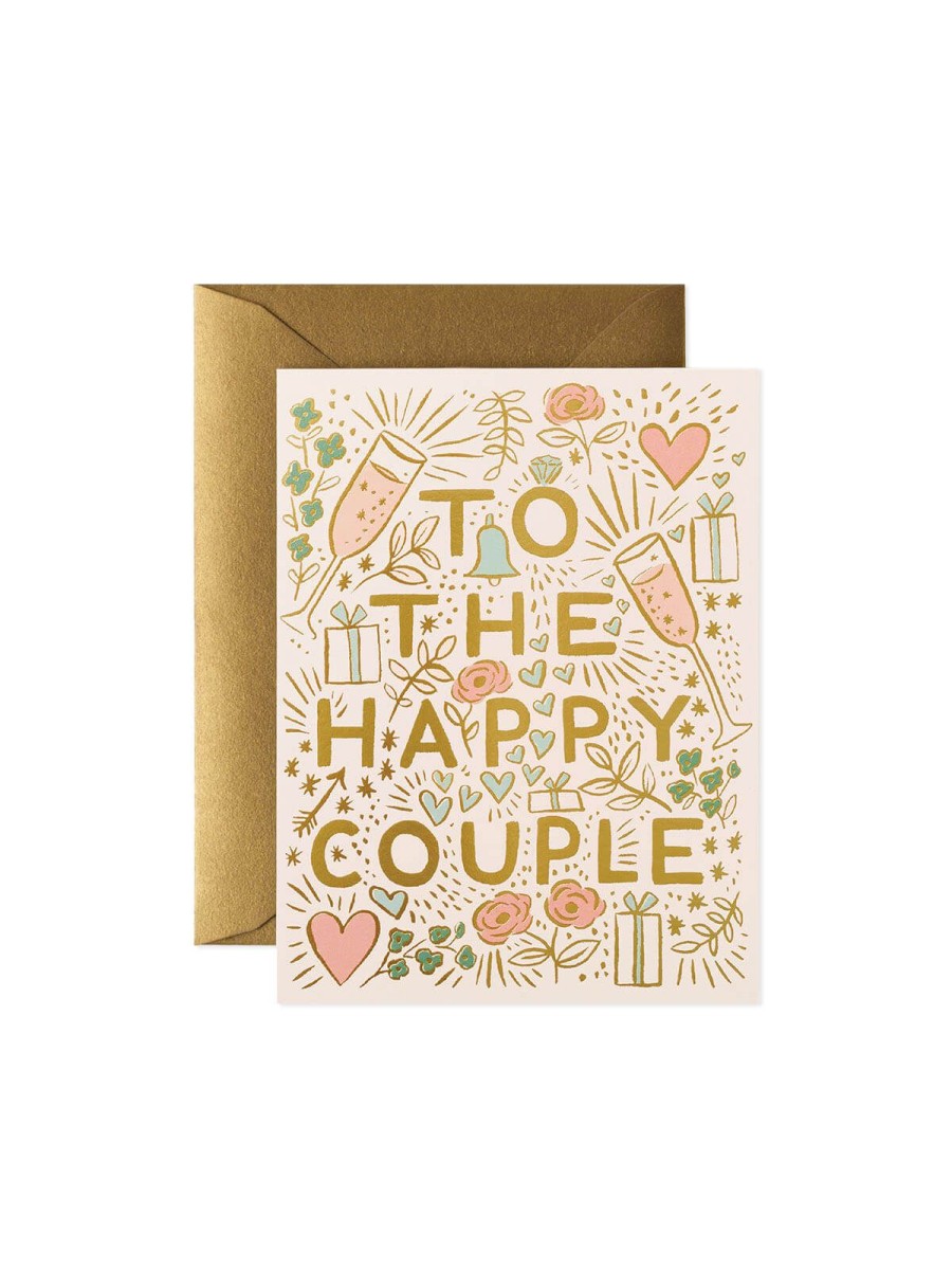 Cards Rifle Paper Co | Rifle Paper Co To The Happy Couple Card