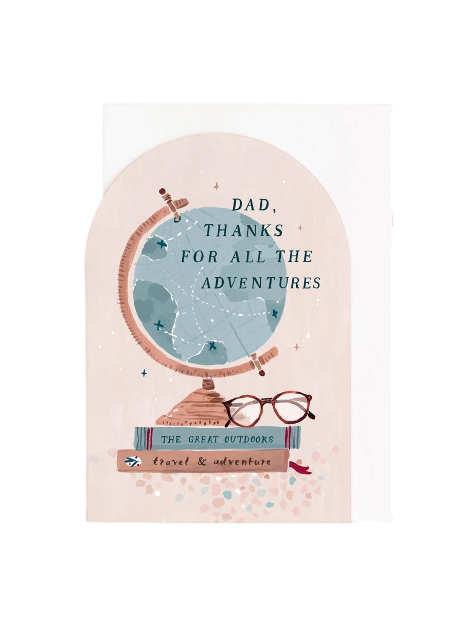 Cards Designed in the UK For Men | Dad Thanks For Adventures Card