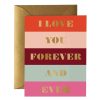 Cards Rifle Paper Co | Rifle Paper Co Love You Forever And Ever Card