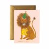 Cards Rifle Paper Co For Children | Rifle Paper Co Lion Birthday Card