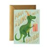 Cards Rifle Paper Co For Children | Rifle Paper Co Dinomite Birthday Card