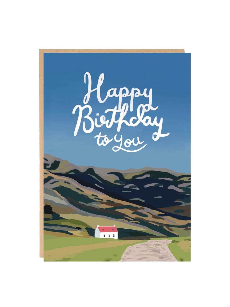 Cards Designed in the UK | Blue Sky Birthday Card