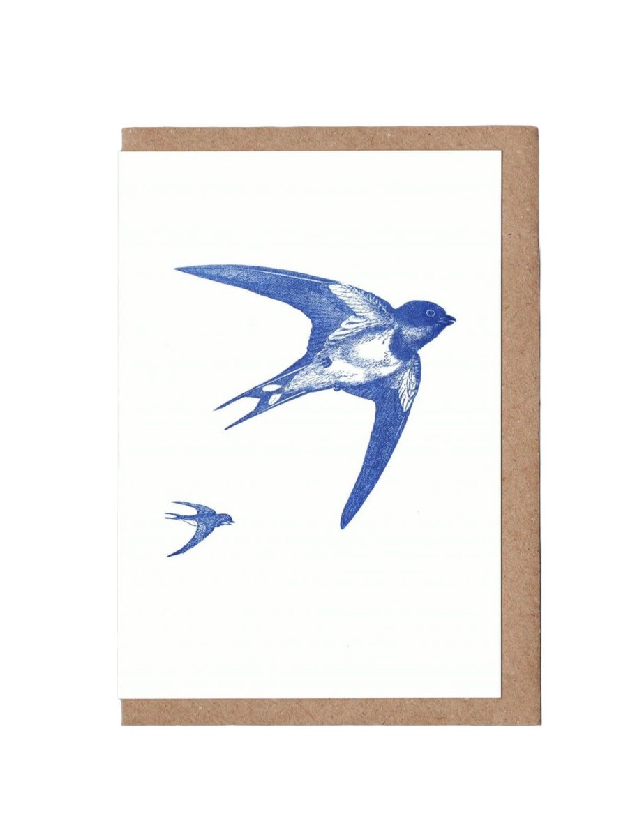 Cards Designed in the UK | Swallows Letterpress Card