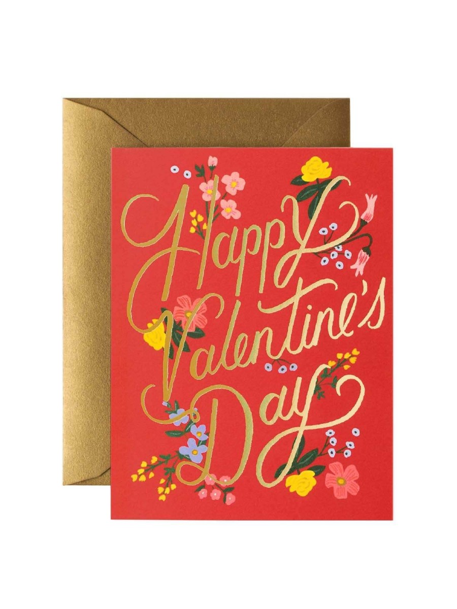 Cards Rifle Paper Co | Rifle Paper Co Rouge Valentine'S Card