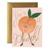 Cards Rifle Paper Co | Rifle Paper Co You'Re A Peach Card