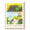 Cards Designed in the UK | Hawaii Stamp Birthday Card