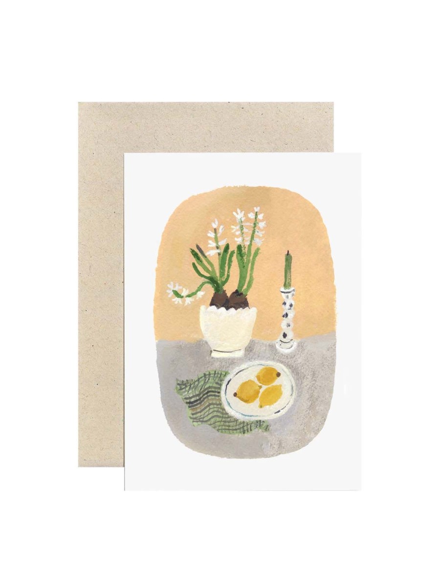 Cards Gemma Koomen | Hyacinths And Lemons Card