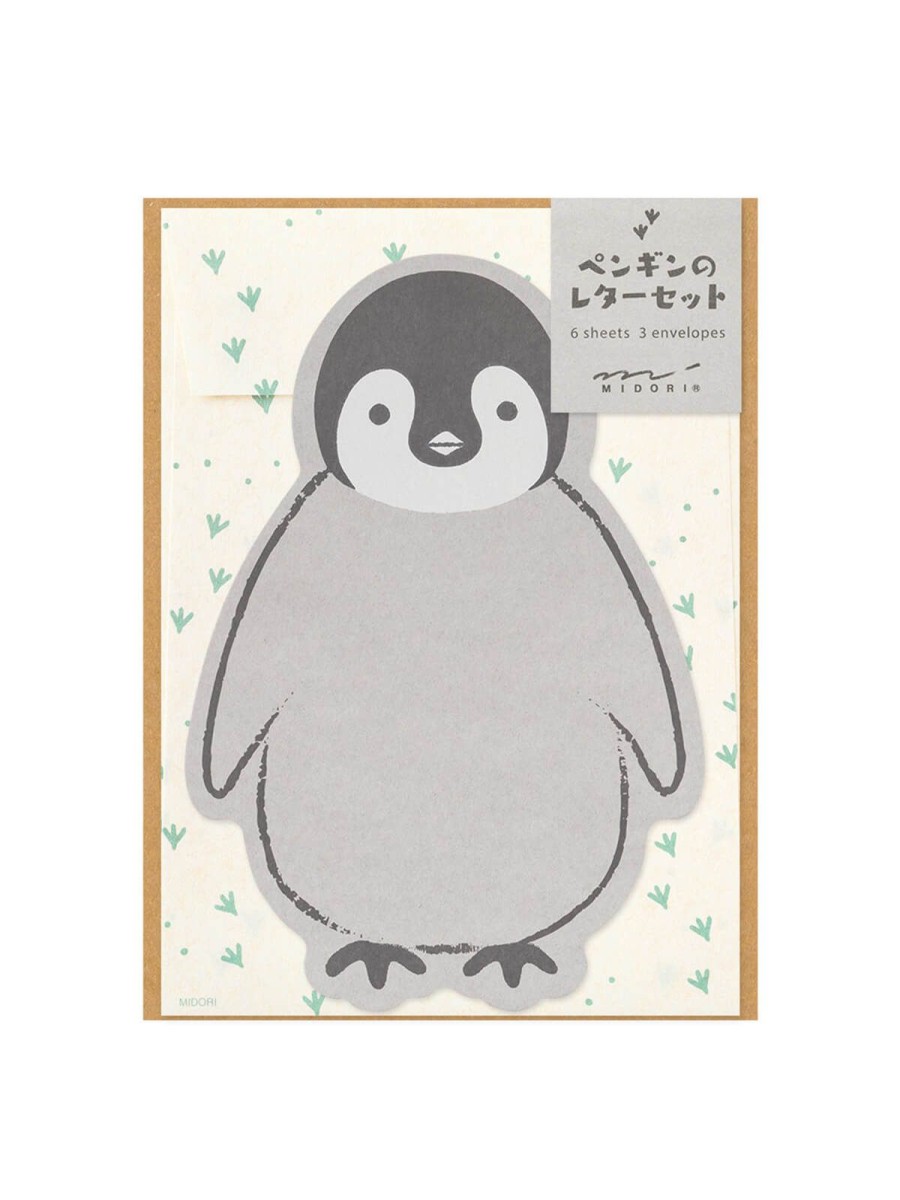 Stationery Midori | Midori Penguin Letter Writing Set