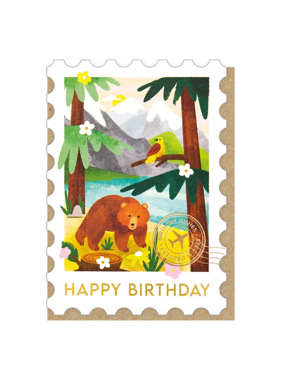 Cards Designed in the UK | Rockies Stamp Birthday Card