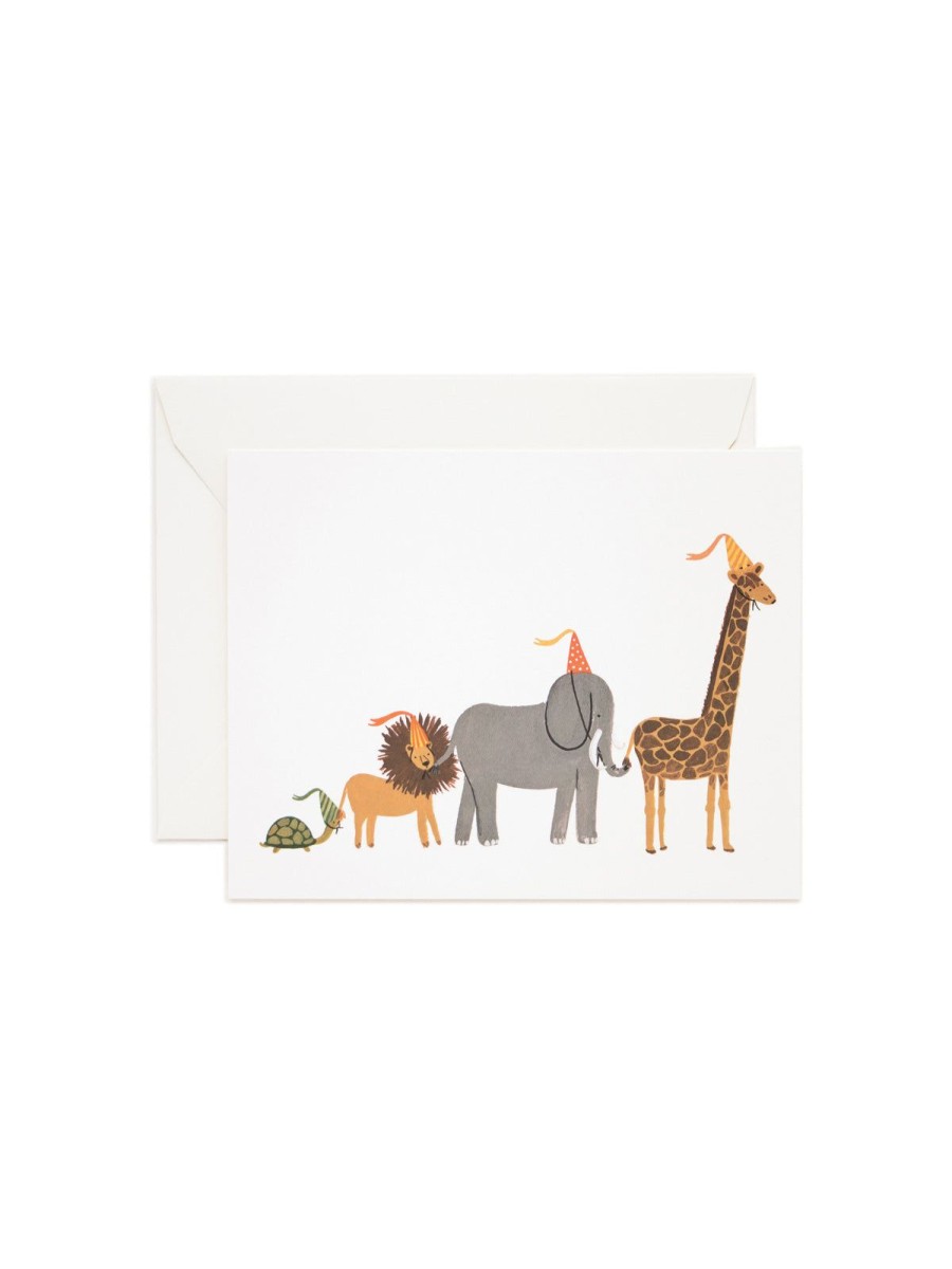 Cards Rifle Paper Co For Children | Rifle Paper Co Party Parade Card