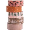 Washi Tape Paper Poetry | Textured Pinks Washi Tape Set