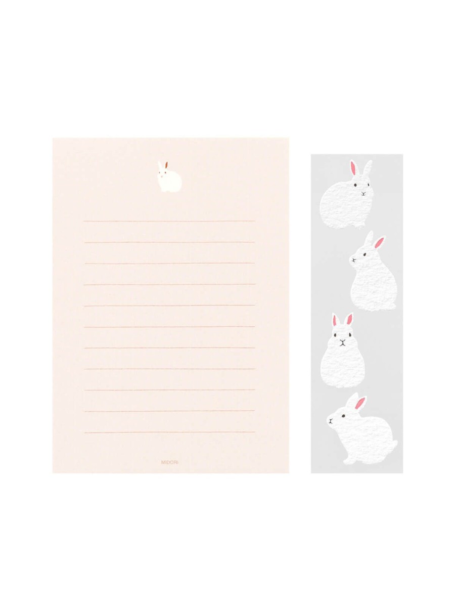 Stationery Midori | Midori Bunny Letter Writing Set