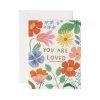 Cards Rifle Paper Co | Rifle Paper Co You Are Loved Card