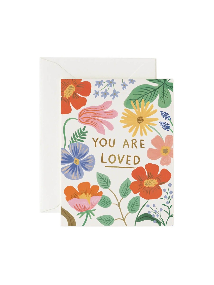 Cards Rifle Paper Co | Rifle Paper Co You Are Loved Card