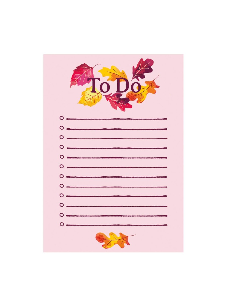 Notebooks And Notepads Papermash | Papermash Autumn To Do Notepad