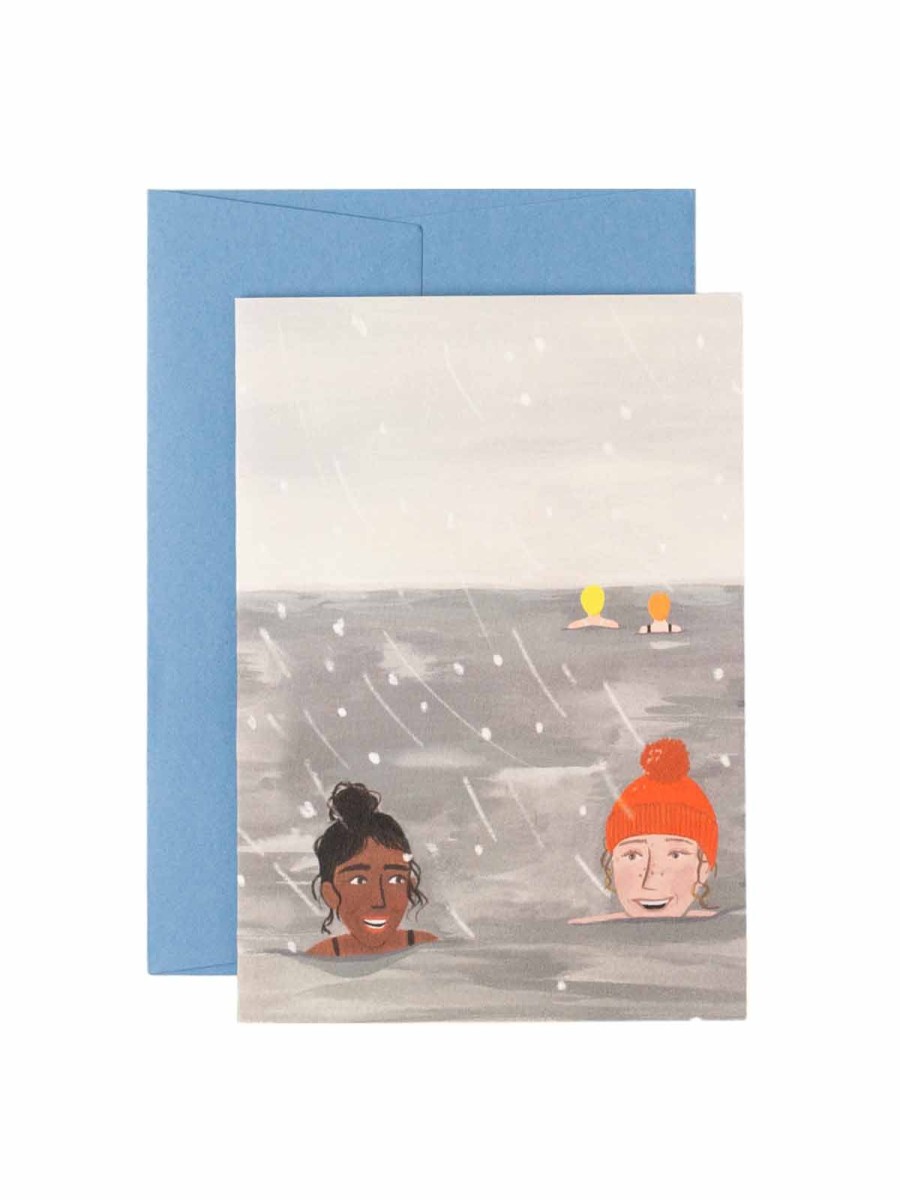 Cards Peggy & Kate | Winter Swimmers Card