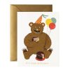 Cards Rifle Paper Co For Children | Rifle Paper Co Birthday Bear Card